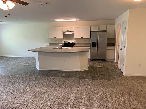 Kitchen and living room