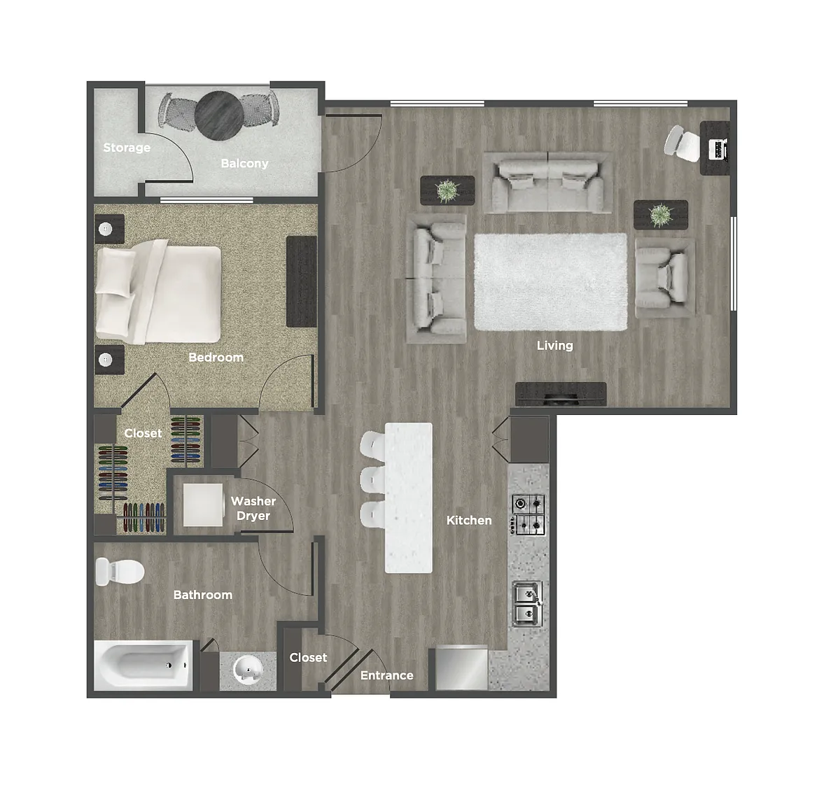 Floor plan Russett
