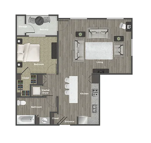 Floor plan Russett