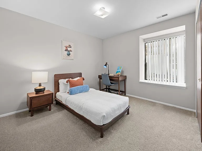Spacious Bedroom at Lakeside Village Apartments Clinton Township MI