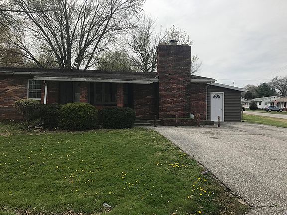 Front with storage shed