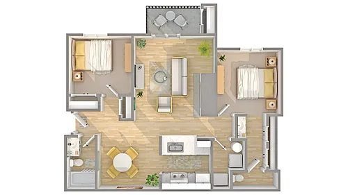 Floor plan B2