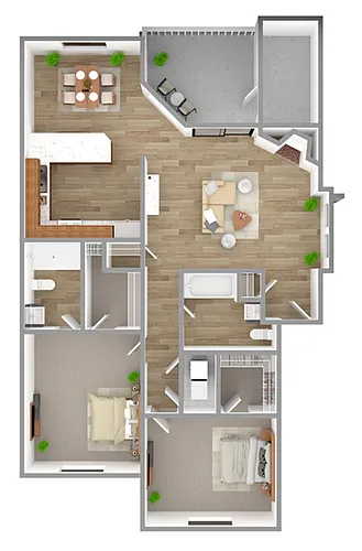 Floor plan Monterey-Remodel