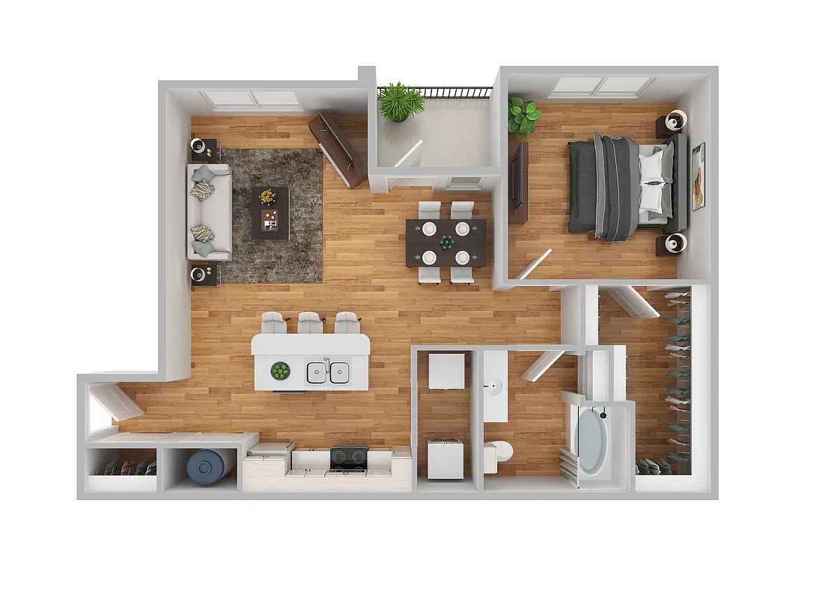 Floor plan A3 | Renovated