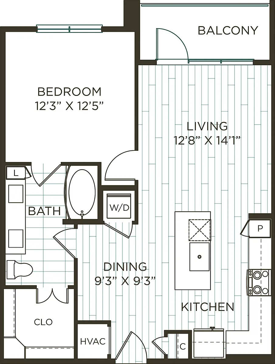 Floor plan A6