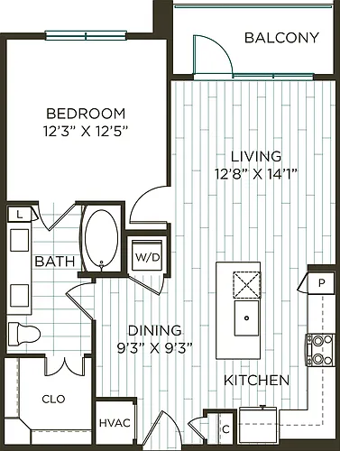 Floor plan A6