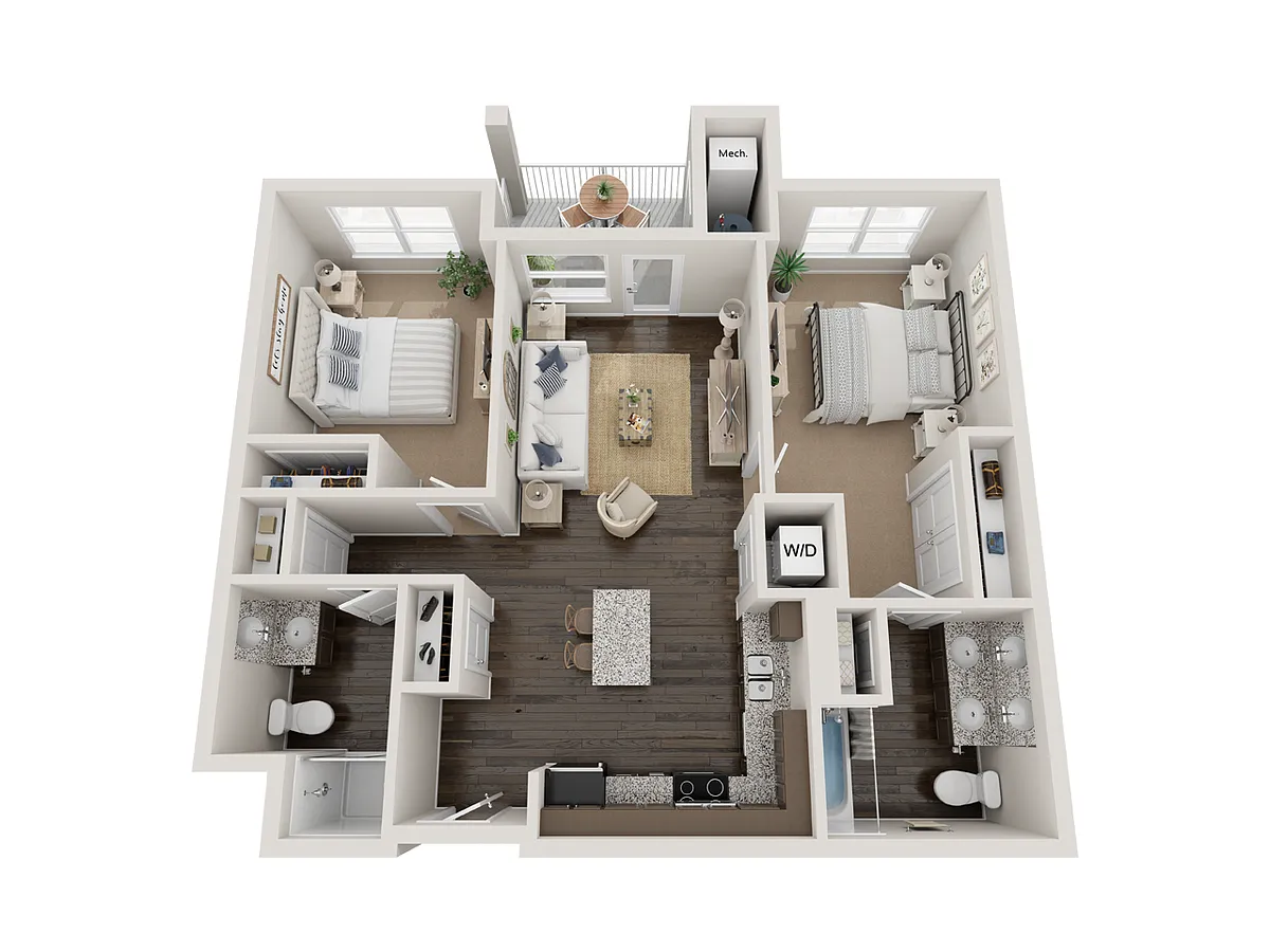 Floor plan The North Star B34