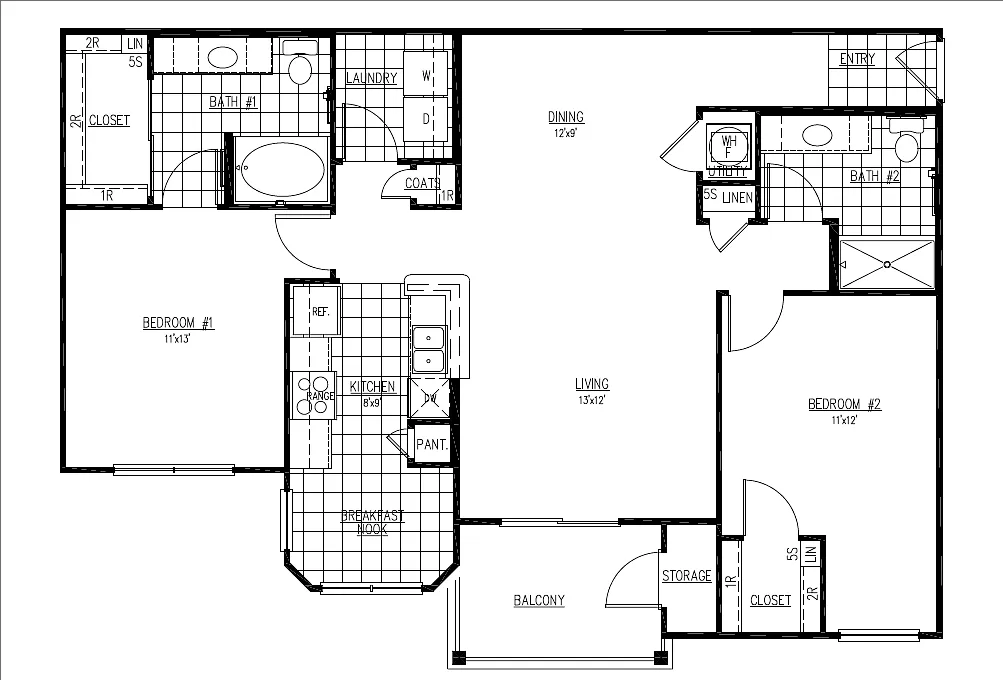 Floor plan The Metamora