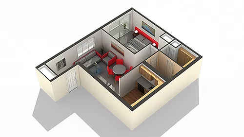 Floor plan Ashland