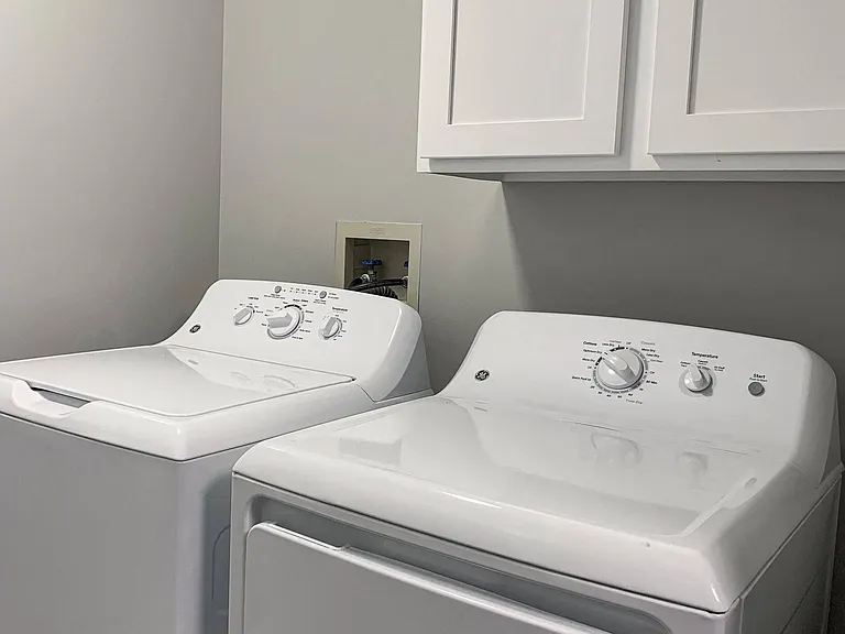 Every one of our apartments includes a full-sized washer and dryer for added convenience.