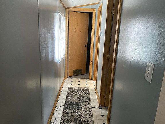 Hall form kitchen view