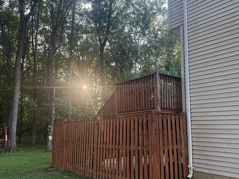 Side View - Deck / Fence