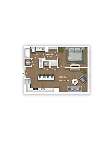Floor plan A18A