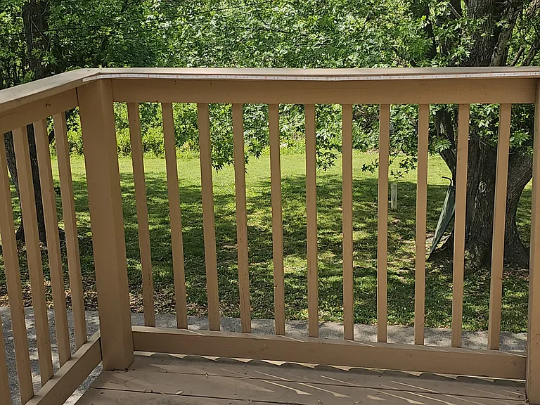 Leading right off the living area you can enjoy nature on your own private deck