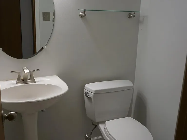 Main floor powder room