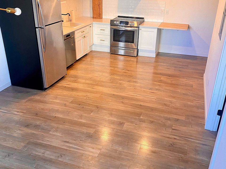 Open concept kitchen and living room