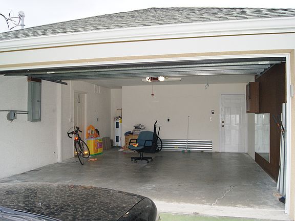 the garage