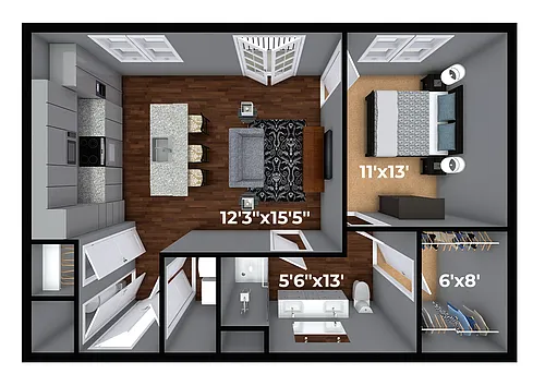Floor plan The Premier