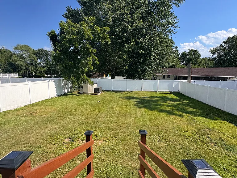 Fenced-in-backyard