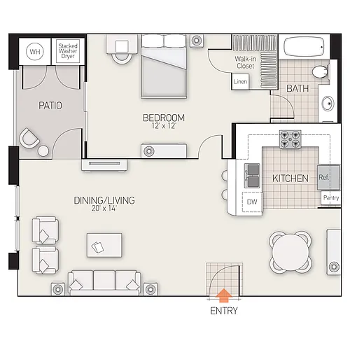 Floor plan Plan C
