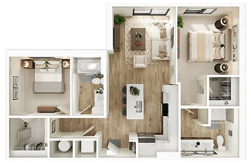 Floor plan B1