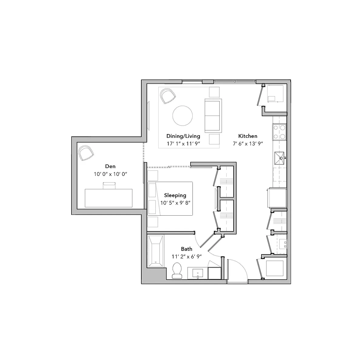Floor plan Marina