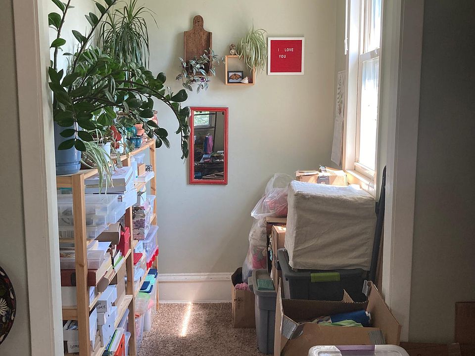 Extra apartment nook. Large enough to use as small office