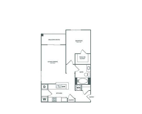 Floor plan Meridian