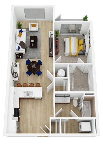 Floor plan The Delta II