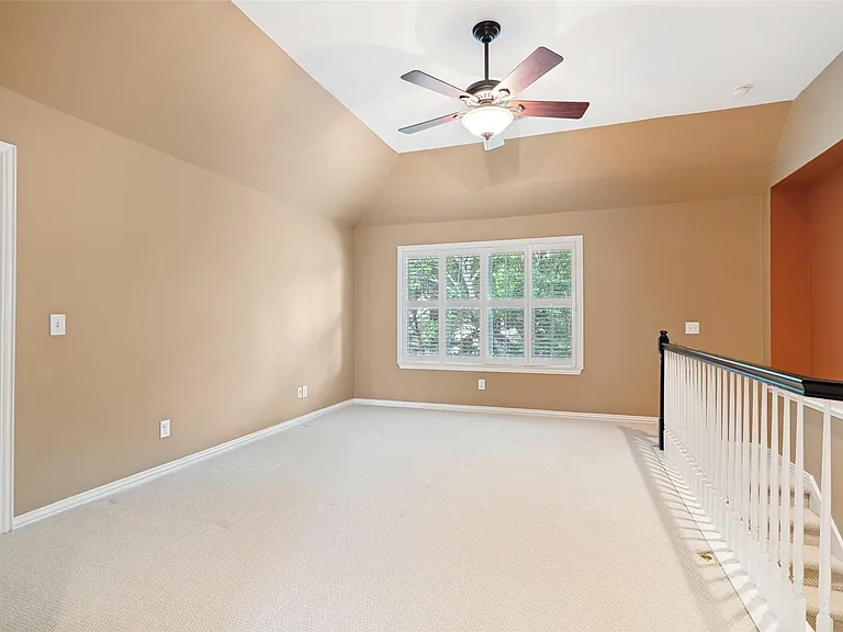 Open space living area upstairs