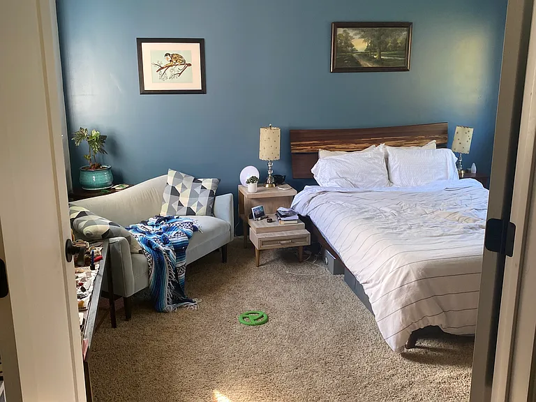 bonus upstairs space. Designed to be a TV/Living room, was used as a large extra bedroom