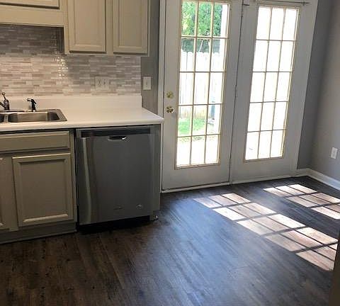 kitchen and dining room