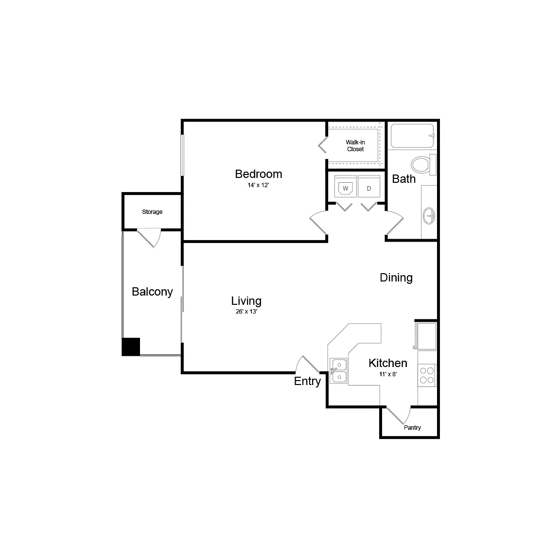 Floor plan A1