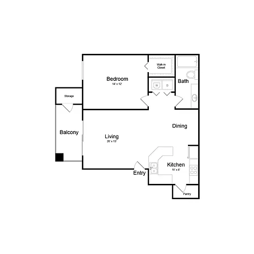 Floor plan A1