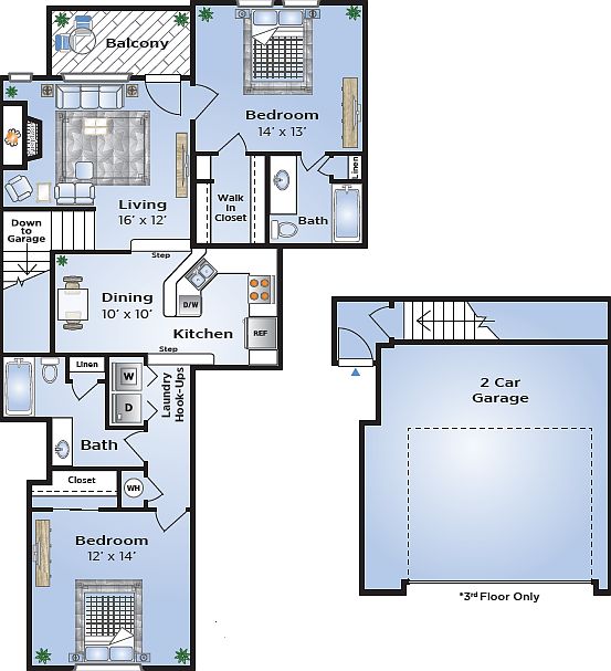 2nd image of 14827 Preston Rd APT 307