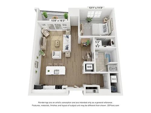 Floor plan D - Phase 2