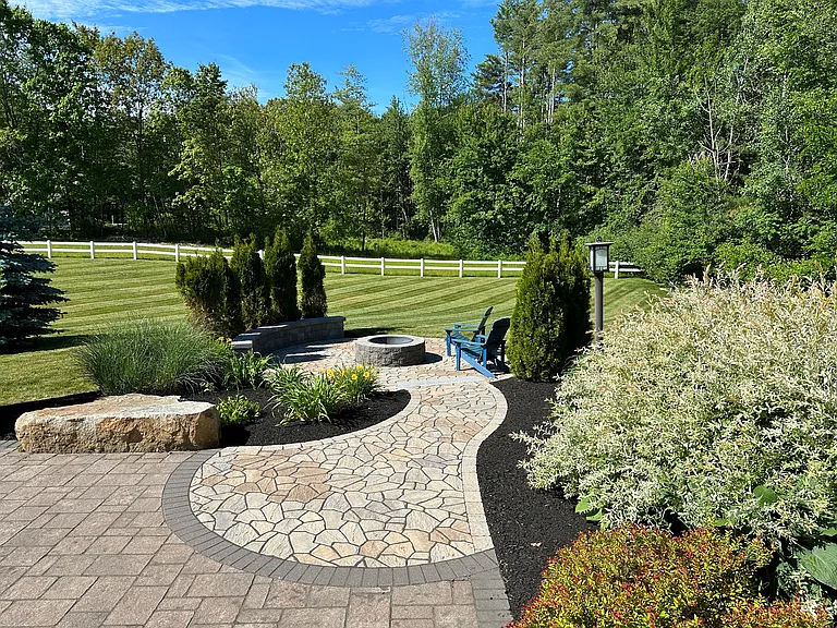 Backyard & Fire Pit