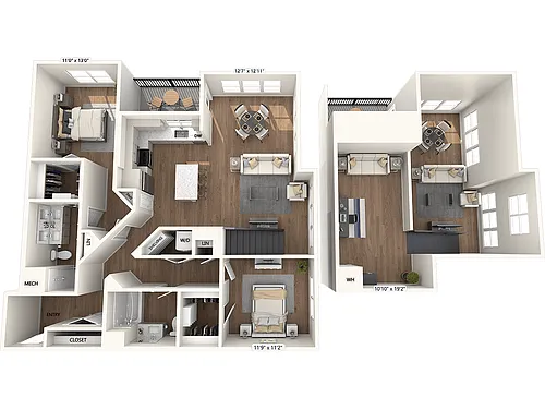 Floor plan BM15.4-L-BaseCollection
