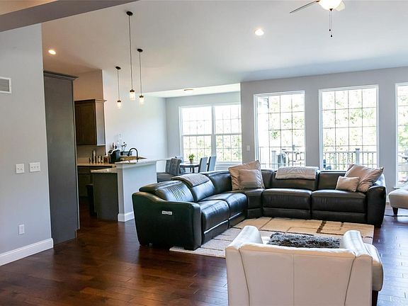 Open Floor Plan with Vaulted Ceiling