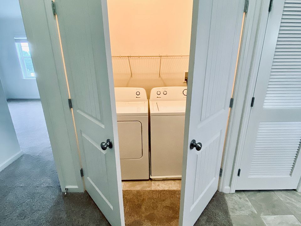 In-unit full size laundry