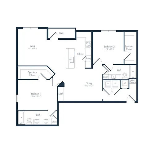 Floor plan B2A