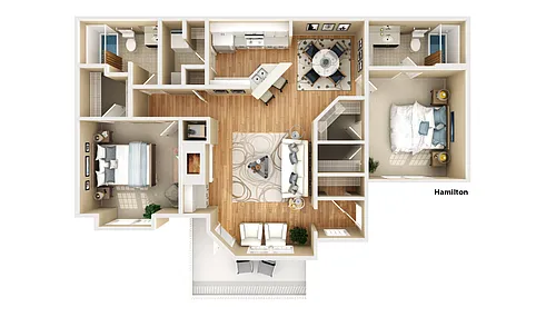 Floor plan B2