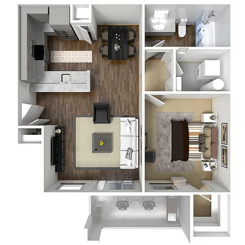 Floor plan Cambridge