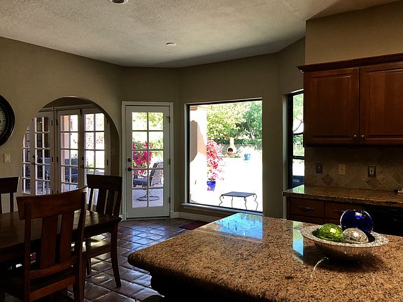 Kitchen with view
