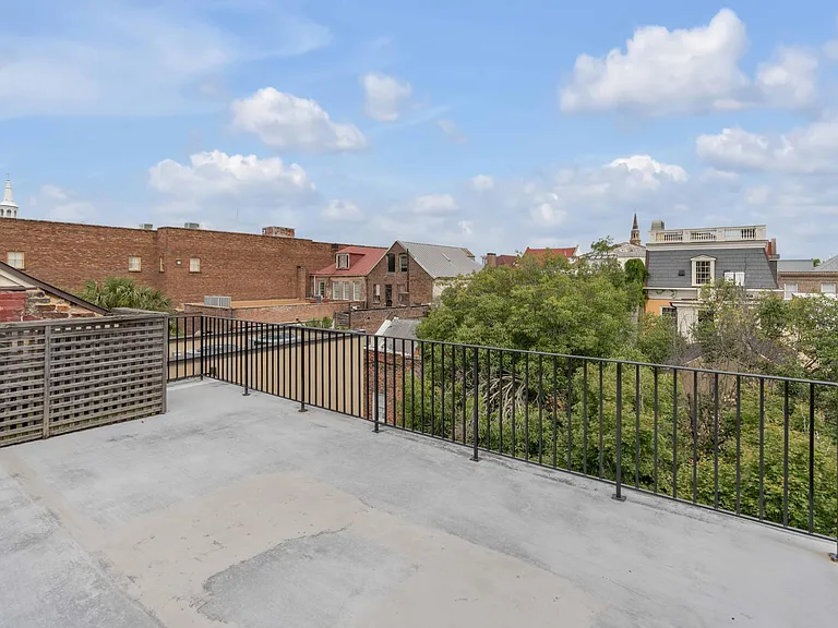 View from rooftop terrace toward Broad Street.