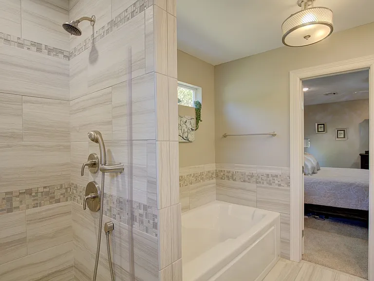 master bath with shower