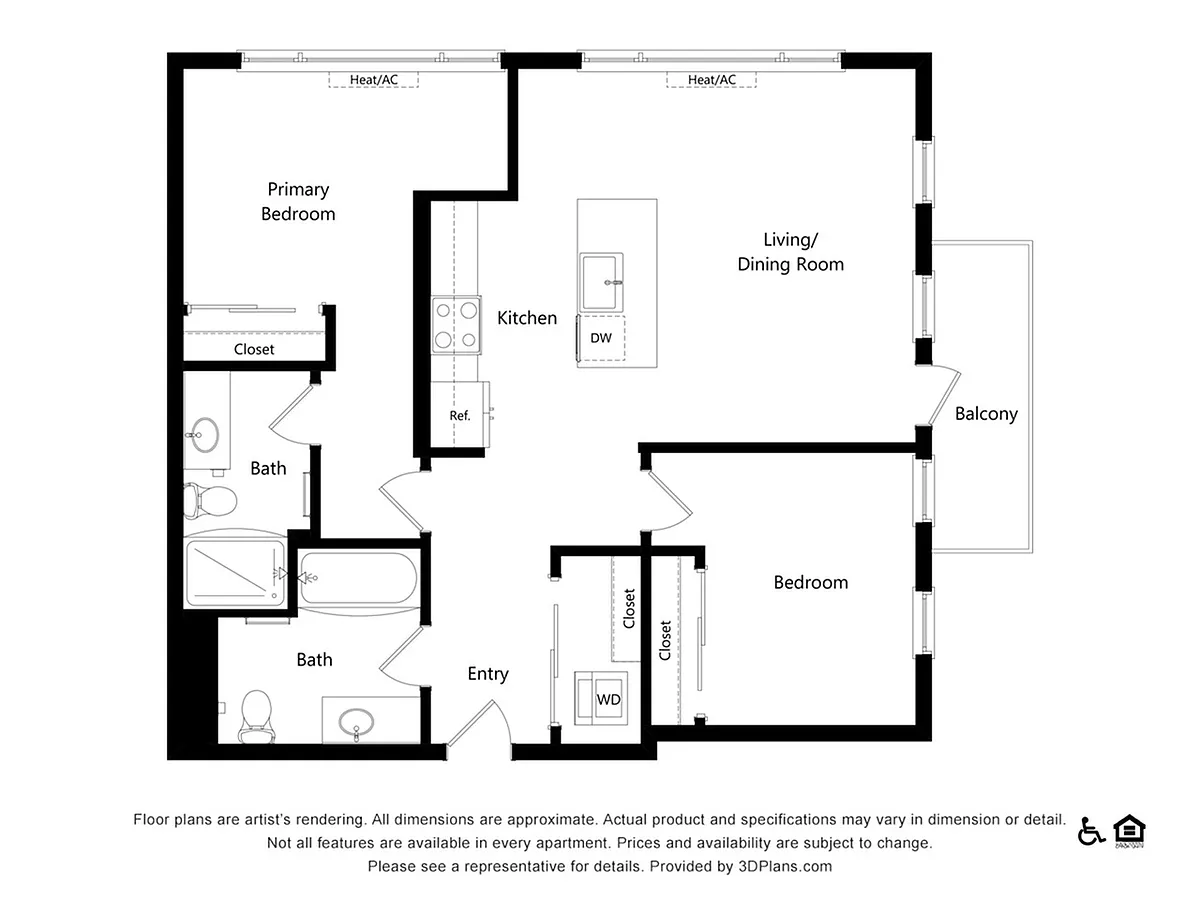 Floor plan D2