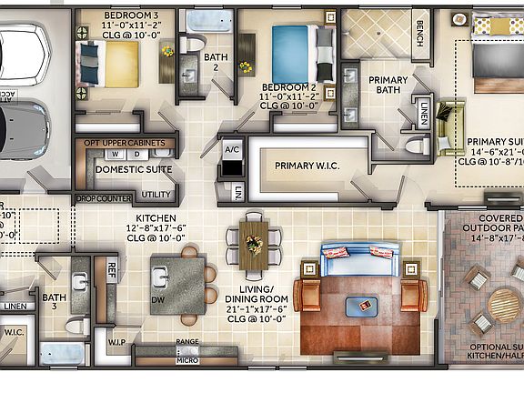 Muirfield West II Floor Plan
