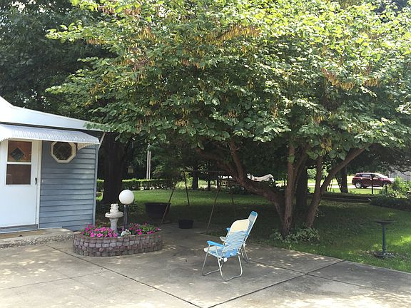 concrete drive and patio