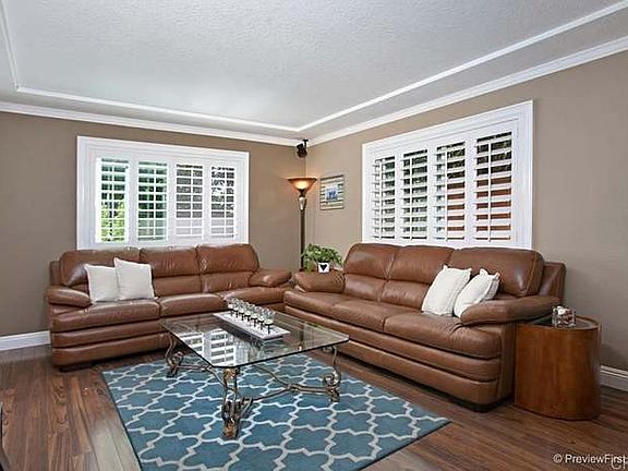 Other views of the living room with different furniture